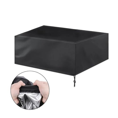 Waterproof Oxford Cloth Cover for Billiard Pool Tables 210D Dust Protection Silver Coating(287x155x82CM) - color: 287x155x82cm