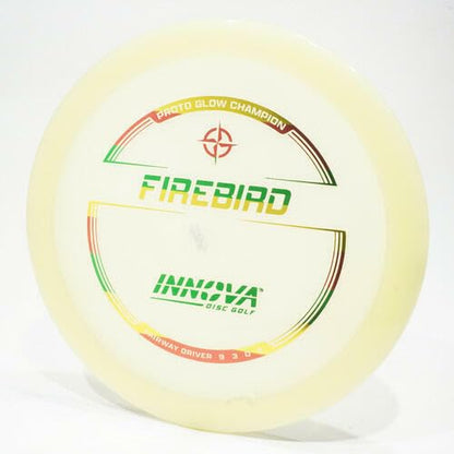 Innova Proto Glow Champion Firebird Disc Golf Fairway Driver, Glows in The Dark, May Vary from Image - size: 173-175 grams