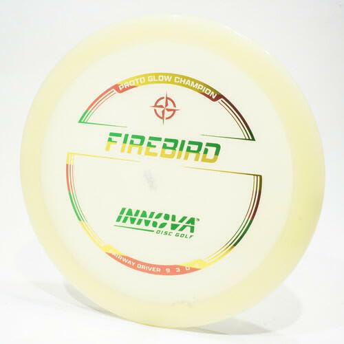 Innova Proto Glow Champion Firebird Disc Golf Fairway Driver, Glows in The Dark, May Vary from Image - size: 170-172 grams
