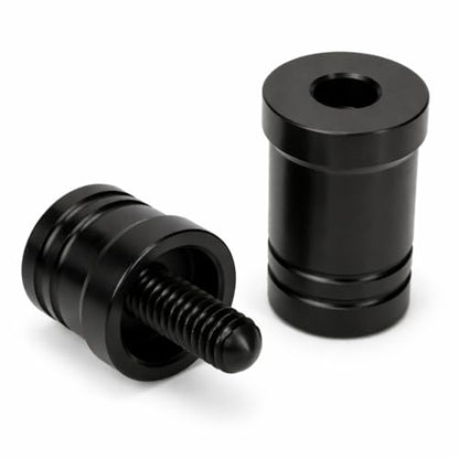 4 Sets Pool Cue Joint Protector, 5 16 X 18 Pool Thread Stick Joint End Protector, Black Plastic Cap for Billiard Players Cues, Joints Tip Caps Kit, Billiards Accessories Equipment