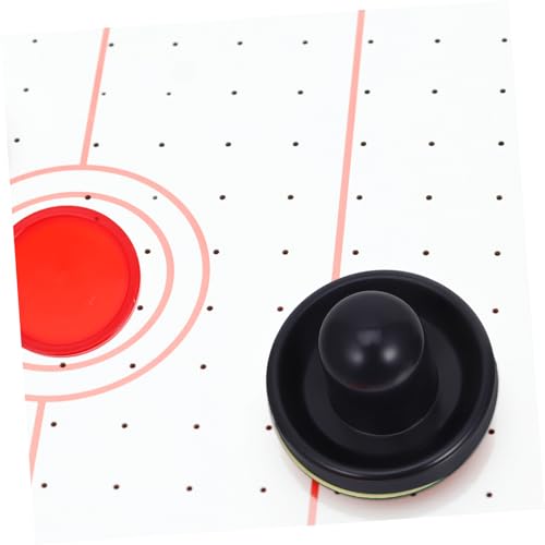 8pcs Air Hockey Pushers Air Hockey Replacement Parts for Adults Kids Handles Paddles Goal Child Desktop