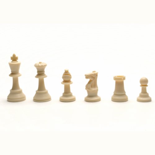 WE Games Chess Sets for Adults, Chess Board is 17 in., Chess Pieces with 3.08 inch King Travel Chess Set, Board Games Storage in Convenient Portable Carry Tube, Games for Adults - size: 17 x 17 inches