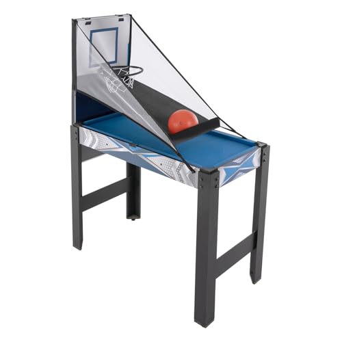 5-in-1 Combination Game Table | Multi-Game Table with Basketball, Air Hockey, Pool, Ping Pong & Safety Archery for Game Room, Home, Arcade