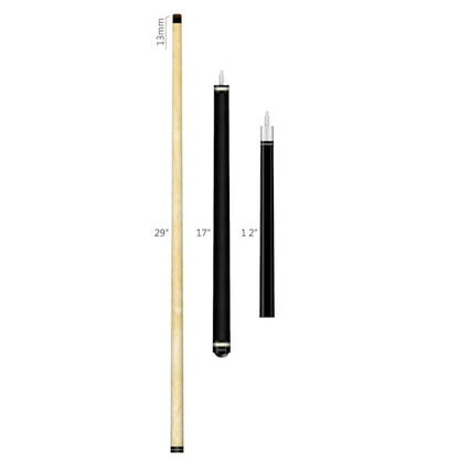 ASKA Jump Break Cue Stick JBC Black, Jump/Break Cue Stick - style: 20-ounce