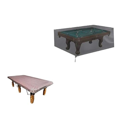 Billiard Pool Table Cover - Durable Dust Cover for Full-Sized Billiard Tables, Keeps Your Table Clean and Protected