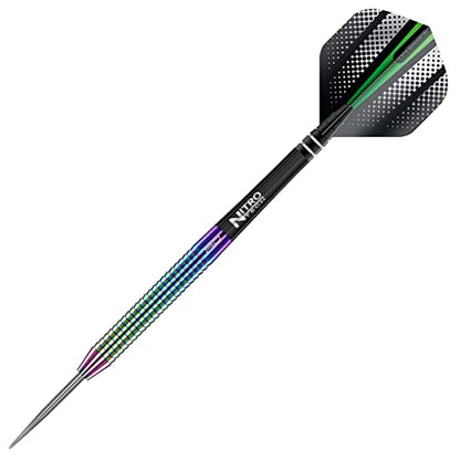 RED Dragon Razor Edge Spectron - Tungsten Professional Steel Darts Set with Flights and shafts - Available in 20g, 22g, 23g, 24g, 26g