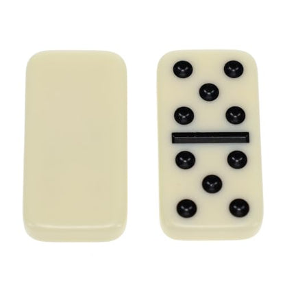 WE Games Double 6 Dominoes Combo Set - 12-in-1 Travel Games for Families and Adults - Dice & Poker Games - size: 2.0 x 0.5 x 6.75 in.