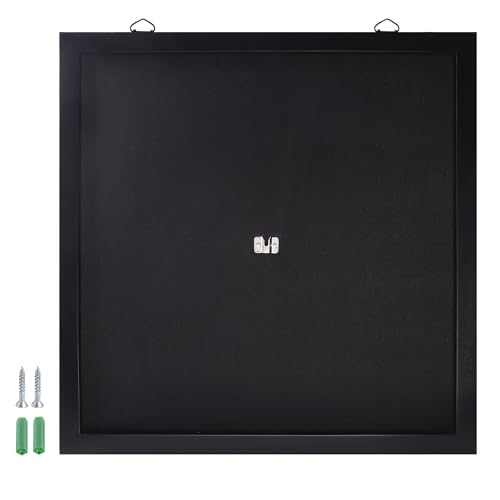 GSE Games & Sports Expert Dart Backboard with Wood Frame and Felt. Wall Protector for Dart Board Surround - color: Black