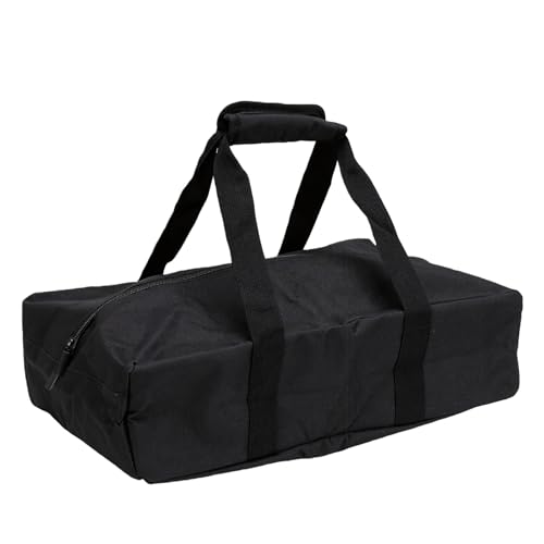 Pomya Bocce Bag with 8 Compartments Oxford Fabric | Large Tearproof Durable Outdoor Game Carry Case for Bocce Set 43x24cm Handle