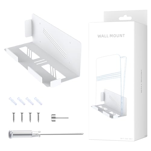 High Strength Wall Mount Shelf Stand Space Saving for Console Storage Display and Accessories Gaming Enthusiasts Gaming Console Holder
