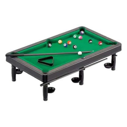kowaku Kids Pool Table Set Desktop Snooker 2 Billiard Cues Small Tabletop Billiards Game Toy for Apartment Home Between Friends Dorm