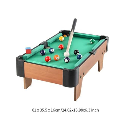 kowaku Mini Pool Table Game Tabletop Pool Table Toy,Portable,Indoor Game Toy,Tabletop Billiards Game for Family Parent Child