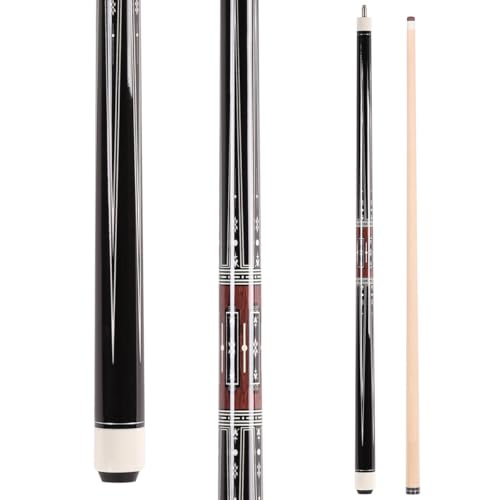 58 inch Canadian Maple Billiard Pool Cue Stick, 13mm 1/2 Maple Billiard Pool Stick, House Bar Pool Table Sticks for Men(Numerous Styles to Choose from) - color: P11