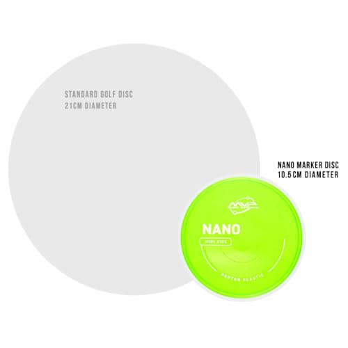 MVP Disc Sports Nano Disc Golf Mini Marker (Pick Your Favorite Plastic!) - style: Proton