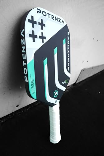 POTENZA Carbon Nanotubes+ COREx3 Pro Pickleball Paddle (3K Carbon Fiber, 16mm)