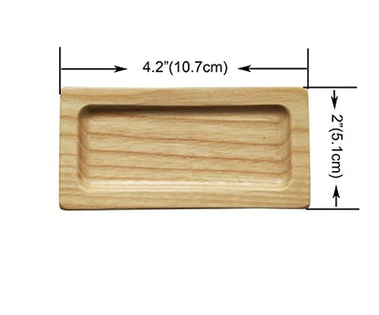Portable Cue Stick Holder with 4 Holes - color: Natural