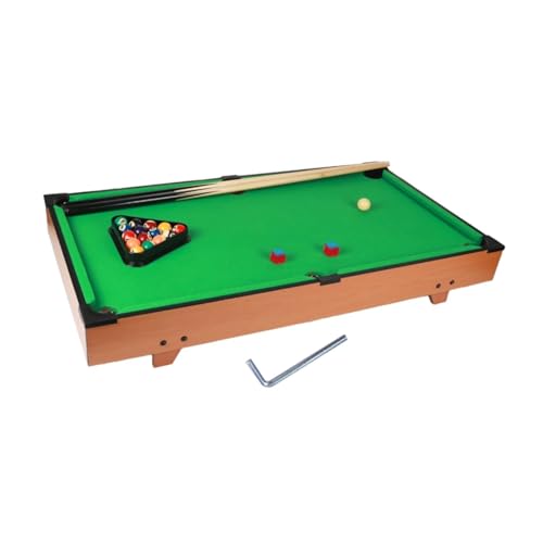 Fancyes Mini Pool Table Set for Kids, Tabletop Pool Table Billiard Cues, Mini Tabletop Billiards Table Game Toy, for Children Boys