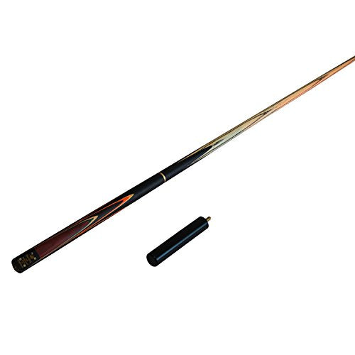 57" 3/4 Jointed Billiard/Pool/Snooker Cue Set 5 Face-Spliced Ash Shaft with A Leather Cue Case - color: SK05