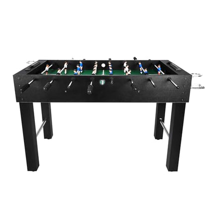 47Inch Large Foosball Table for Adults Full Size Soccer Game Table Heavy Duty Soccer Gaming Desk Game Tables Set for Family Night/Game Room/Party
