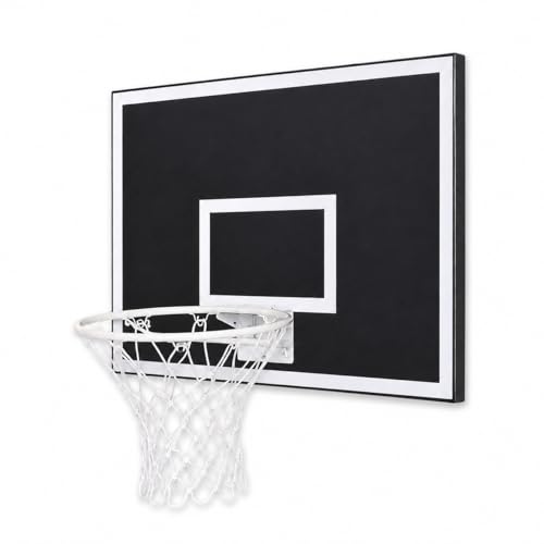 MVP Mini Indoor Basketball Hoop & Ball Set in Solid red Cedar Made in USA. Unique Over the Door or Wall Option 5 Mini Basketballs for Indoor Fun.