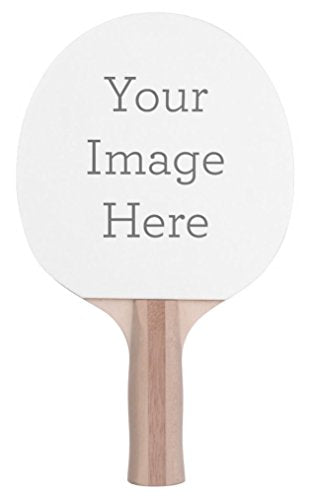 Infusion Custom Photo or Logo Ping Pong Paddle, Premium 5 Ply Direct Imprint Personalization on Table Tennis Racket - color: Double Side Printing, size: 1 Paddle