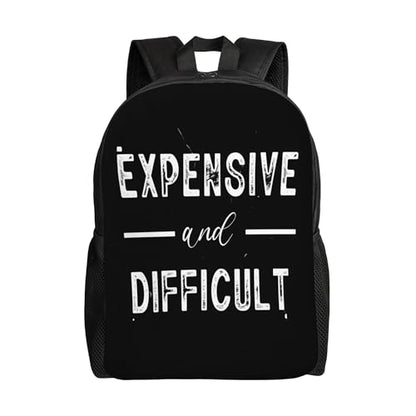 Expensive And Difficult Backpacks For Men Women Book Bag Travel Hiking Camping Work Lightweight - color: Ye26