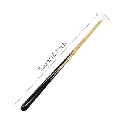 Children Short Billiard Rod, Mini Pool Cue Stick, Short Billiard Cue for Lightweight & Design, Sturdy White Wood Billiards Accessories, for Pool Table and Family Fun, Boys and Girls