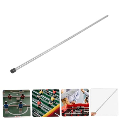 BESPORTBLE Football Table Metal Rod Replacement Pole for Table Soccer Machines Ergonomic Handle for Enhanced Grip Suitable for All Ages Easy Assembly Diameter