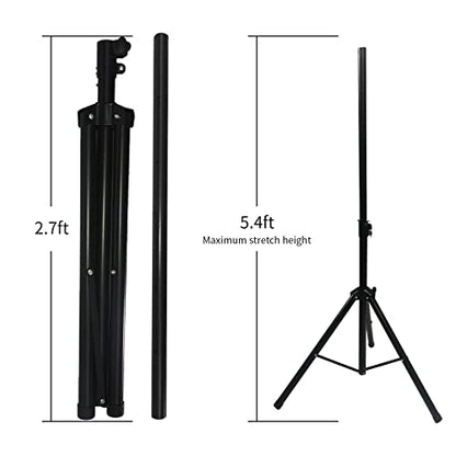 Large Electronic Scoreboard with Tripod,Wall-Mounted Digital Scoreboard & Timer,Basketball Shot Clock 14/24 Second & Custom Time,Score Keeper with LED Display, 110dB Loud Buzzer