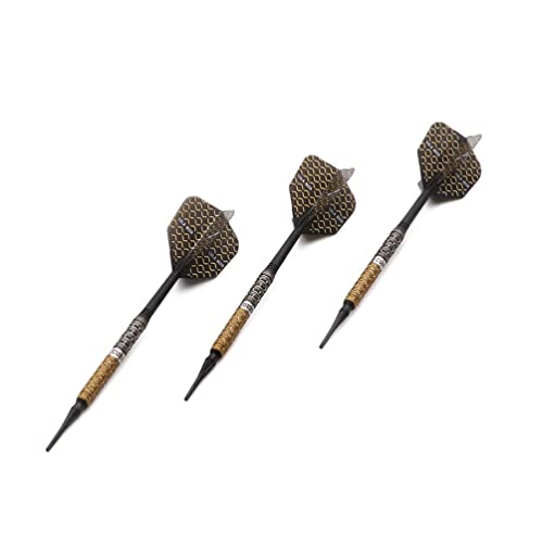 CUESOUL Cocktail/COLA Beer/Draft Beer with Oil Paint Finished-19g/20g/21g Soft Tip 90% Tungsten Dart Set - color: COLA Beer-19g