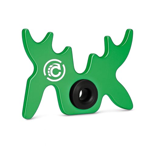 Slip-On Portable Aluminum Moosehead Bridge Cue Rest - color: Green