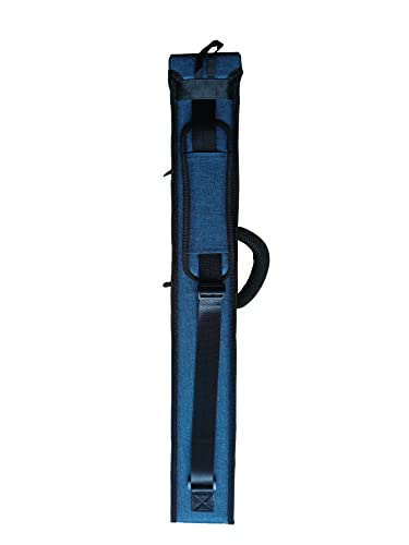 Champion 2X2,2X3,3X4 Nylon/Leatherette Billiard Pool Cue Stick Hard Case - color: Blue, size: 3X4 pool case