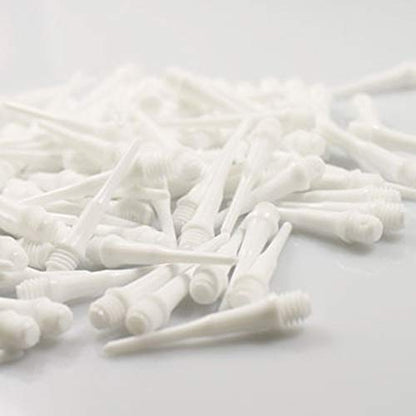 Lstyle Dart Tips: Original Lippoint - Soft Tip Dart Points - 2BA Thread - Regular Length - White