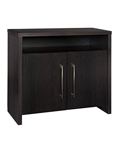 ClosetMaid 1665 2-Door Storage Cabinet with Shelf, Black Walnut - color: Black Walnut, style: Storage Cabinet