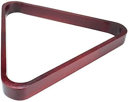 Billiard Bar Set - Diamonds and Triangle for 8 and 9 Ball Games - Mahogany Wood - Regulation Billiard Accessories