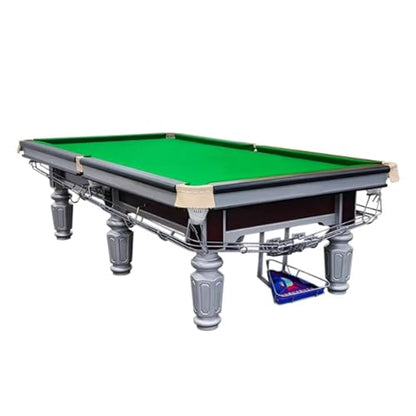 Professional Slate Pool Table, Premium Billiard Table for Home & Club, Leveled Playing Surface, Heavy Duty Frame - color: A, size: 10