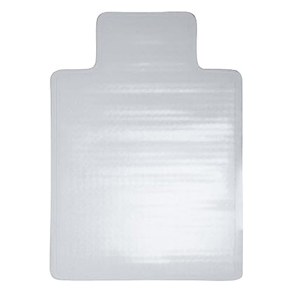 Romig Clear Hardwood Office Chair Mat (36×48″) – Anti-Slip Gripper Surface with Lip, Durable 2.2 mm Desk Chair Floor Protector - size: Hardwood Chair Mat