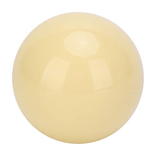 CHICIRIS Resin Cue Ball, High Gloss Training Billiard Ball with Standard Lines and Dots for British Snooker Practice, Enhanced Control and - size: British snooker 52.5MM