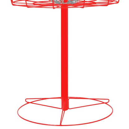 Remix Practice Basket for Disc Golf - Choose Your Color and Style - style: Single Chain - Red