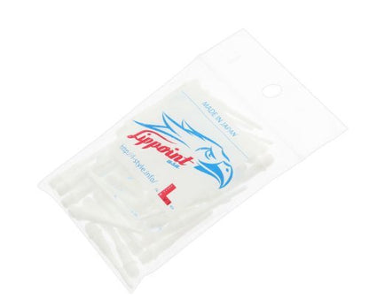 L-style Lstyle Lippoint USA Dart Tips – White | 2BA Soft Tip Point Replacements – 50 Pack - color: White