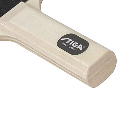 STIGA Beginner Ping Pong Paddles - Recreational to Performance Table Tennis Rackets Ages and Skill Levels - Multiple Styles + Performance Levels Available - style: Sandy