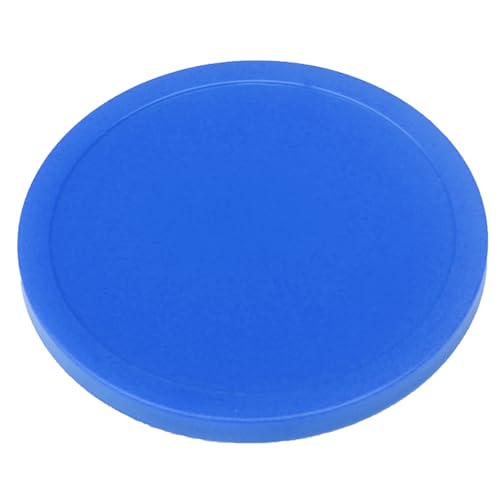5Pcs 3inch Round Air Ice Hockey Pucks Air Hockey Replacement Pucks Heavy Hockey Tables Pucks Easy to Use Easy to Use - color: Blue