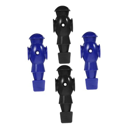POPETPOP 4Pcs Foosball Player Figurines Replacement for Table Football Game PP Resin Material Wear-Resistant Soccer Player Statues for Standard Desktop Soccer Table Rods