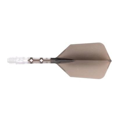 CUESOUL ROST T19 Integrated Dart Shaft and Flight Slim Shape M Size 28mm - color: Grey