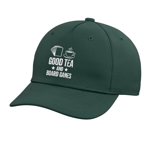 Tabletop Board Games Adjustable Baseball Hat - color: Dark Green