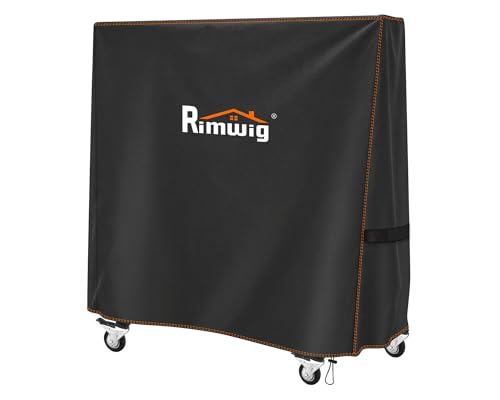 Universal Ping Pong Table Cover Outdoor Waterproof,All-Weather Protection Outdoor Table Tennis Cover with Drawstring,Fits Most Foldable Table Tennis Tables,65 x 28 x 73 Inches