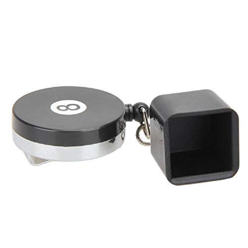 Billiards Snooker Pool Cue Chalk Holder Retractable Drawing Belt Clip Snooker Practical Tool