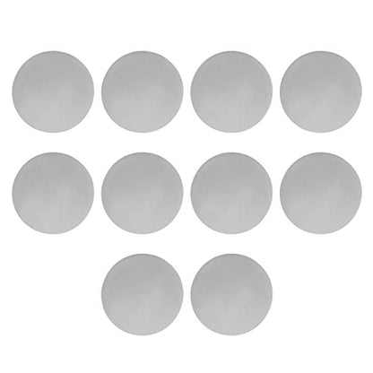 Drfeify EVA Foam Balls, 10pcs 65mm Soft Practice Balls with High Hit and Abrasion Resistance for Indoor Outdoor Training, Kids and Pets Play - color: Grey