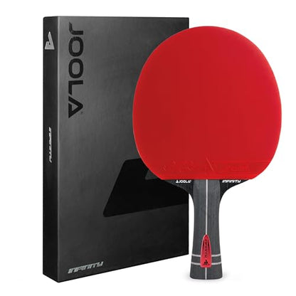 JOOLA Table Tennis Bat Infinity ITTF Approved Professional Carbon Table Tennis Bat for Advanced Players - with High-Tech Fibre, 7-Layer Bat Blade