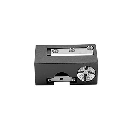 Zyyini Billiard Tip Tool Kit, 8 in 1 Billiard Tip Repair Tool Billiard Cue Repair Tool Planer Kit for Billiards Veteran Beginner(Black)